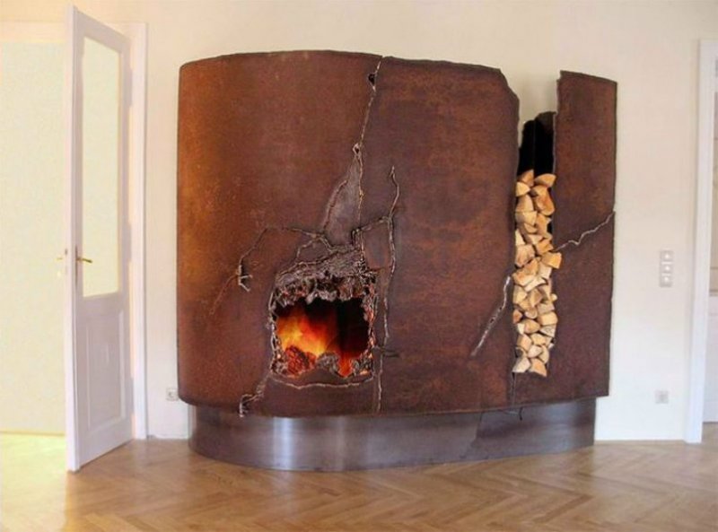 Самые необычные камины в мире