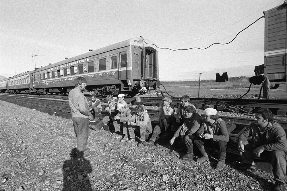 Редкие фотографии строительства БАМа