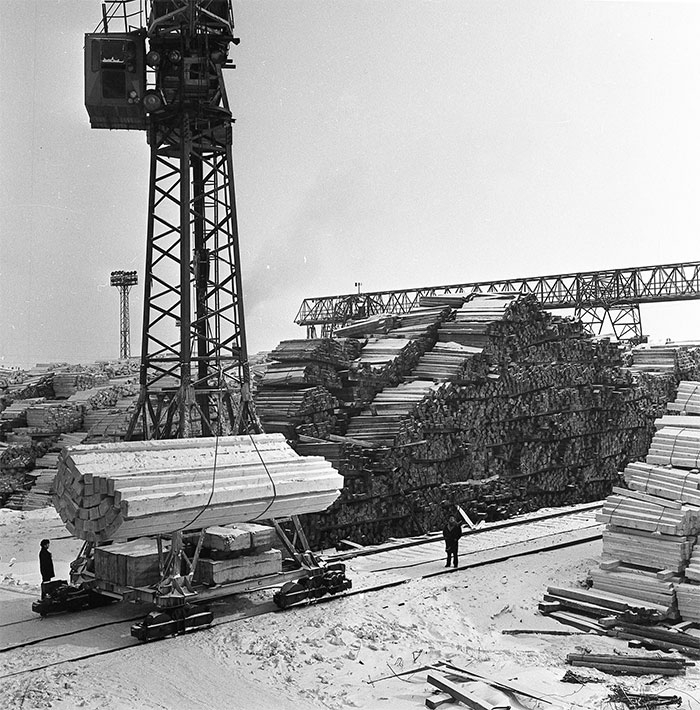Редкие фотографии строительства БАМа