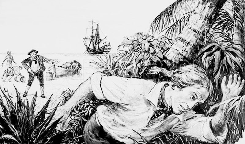 История Филиппа Эштона, выбравшего жизнь на необитаемом острове, вместо пиратства