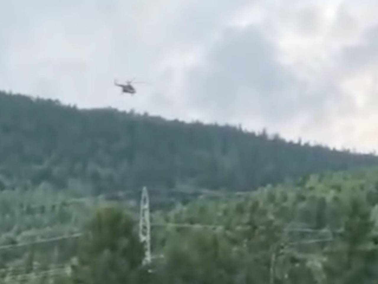 Обнаружен горящий фюзеляж пропавшего Ан-24 с пассажирами