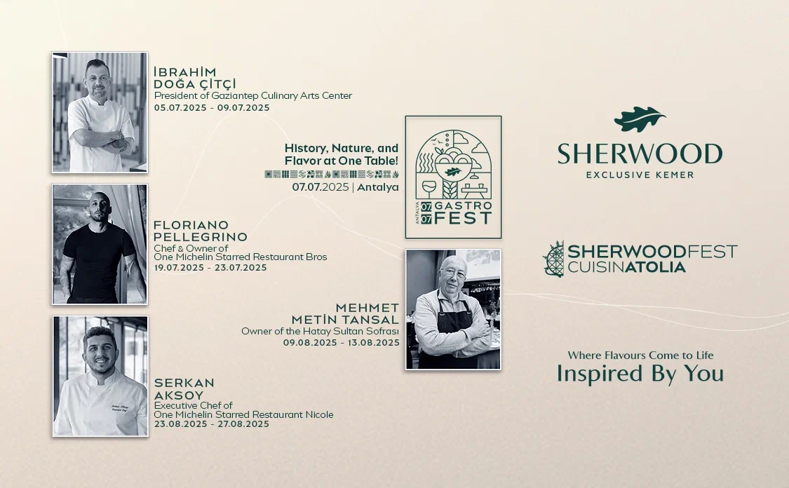 В Sherwood Exclusive Kemer начинается фестиваль анатолийской кухни