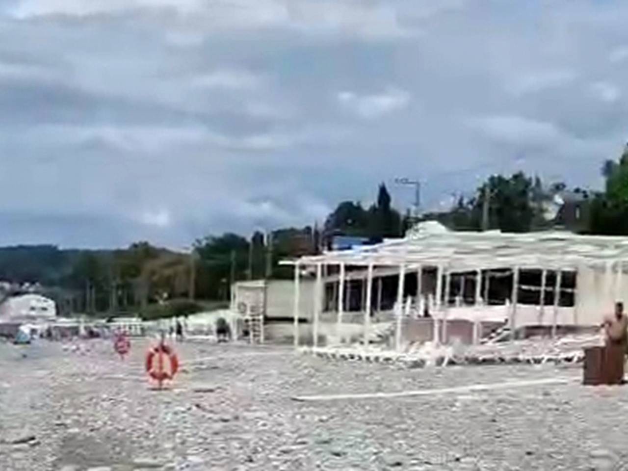 Атака беспилотников на Сочи