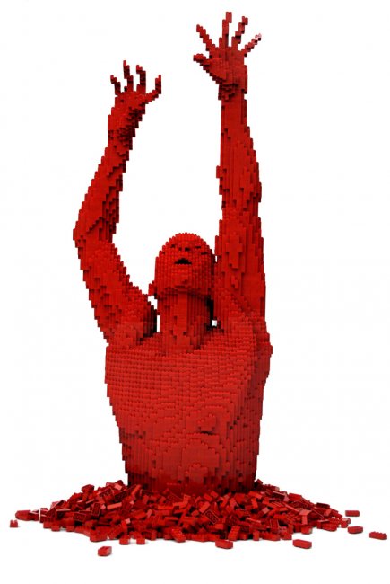 Скульптуры из конструктора Lego (16 фото)