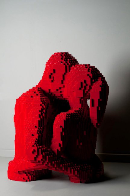 Скульптуры из конструктора Lego (16 фото)