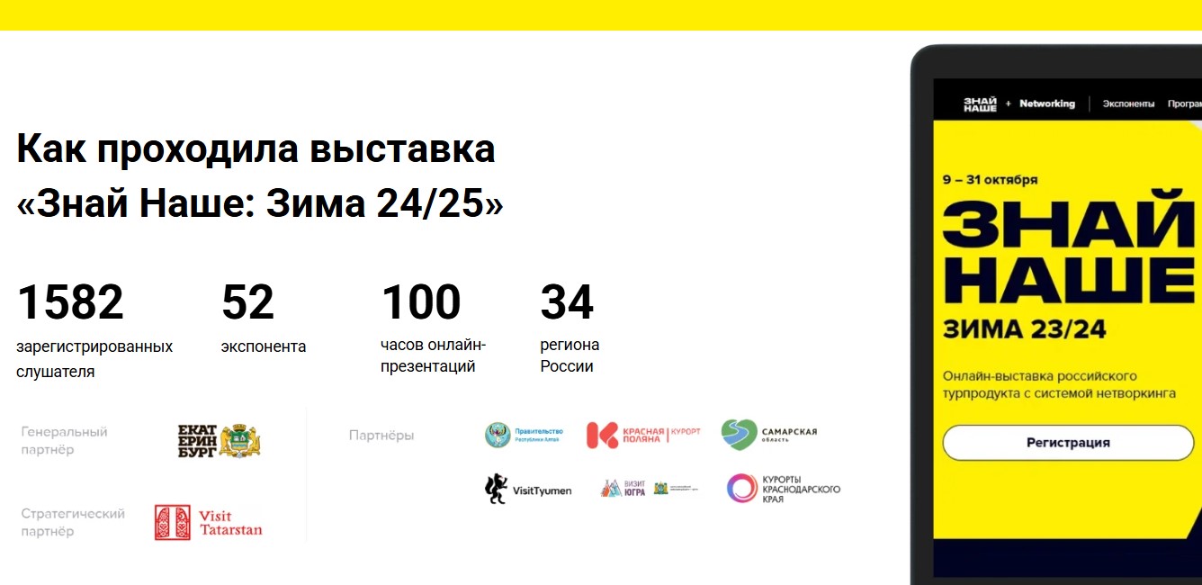 «Знай Наше: Зима 25/26»: почему участие в выставке Profi.Travel — лучший способ попасть «на полку» туркомпаний всей России