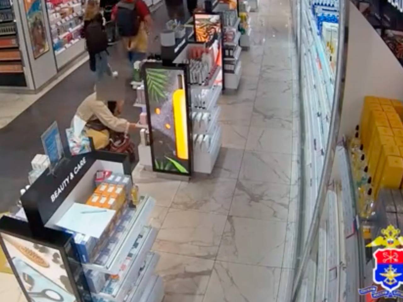 Россиянка вынесла в рукаве косметику из duty free на 26 тысяч рублей и попала на камеру