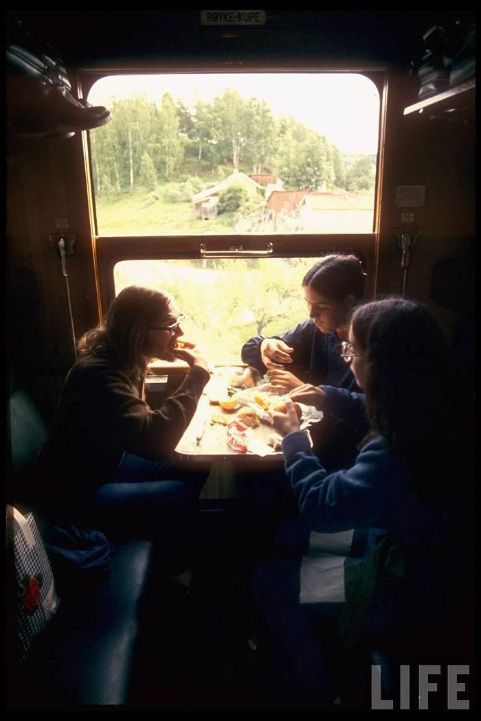 Путешествие по Европе 1970-го на поезде