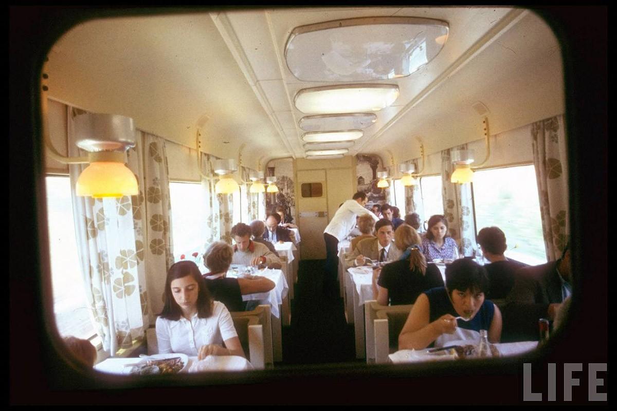 Путешествие по Европе 1970-го на поезде