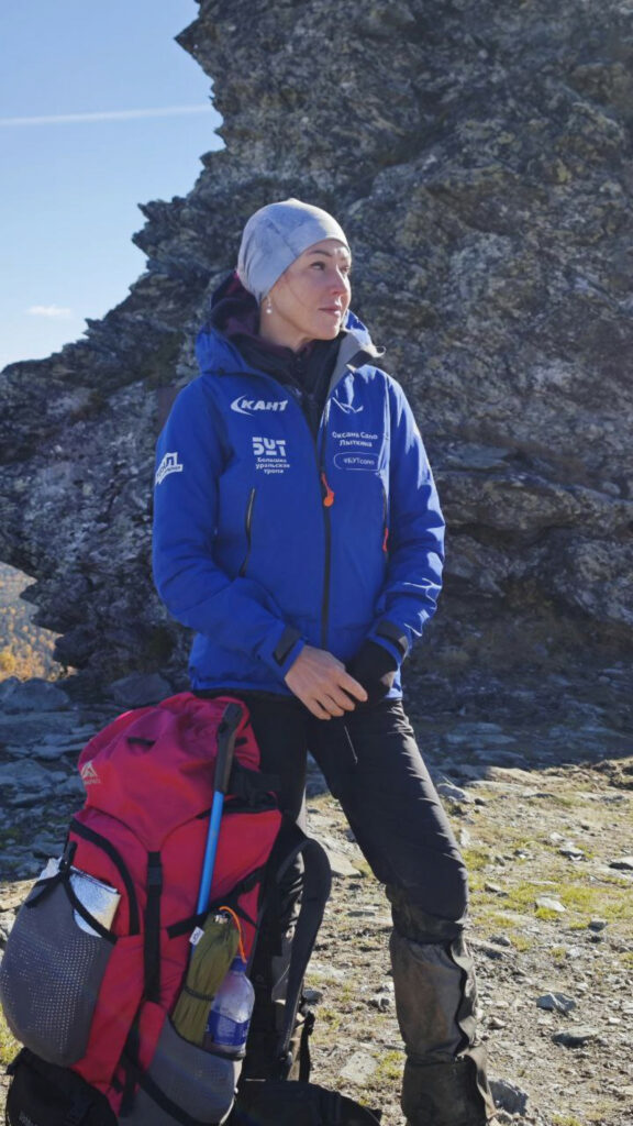 Как многодетная мать Оксана Лыткина шла по Большой Уральской тропе