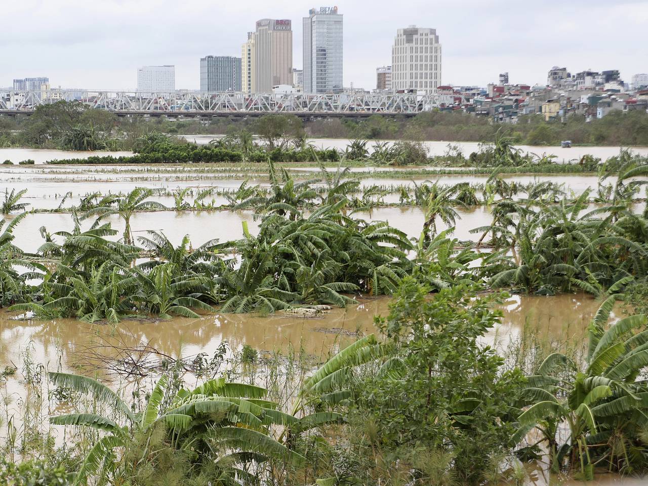 Россияне более чем на сутки застряли на окруженном водой мосту во Вьетнаме
