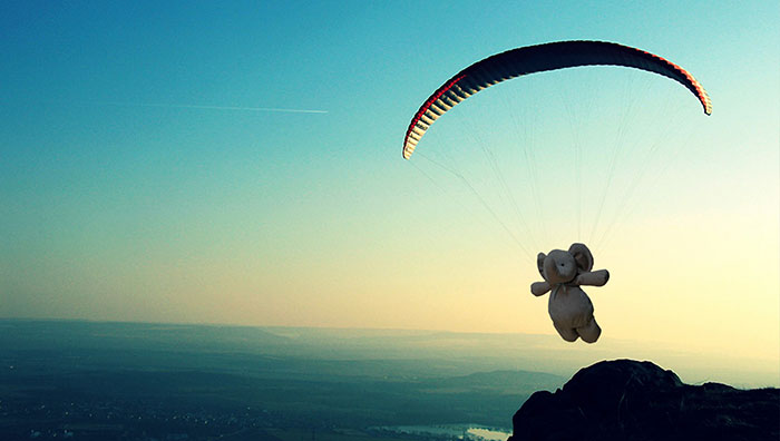 Потерянный плюшевый слоник путешествует по миру