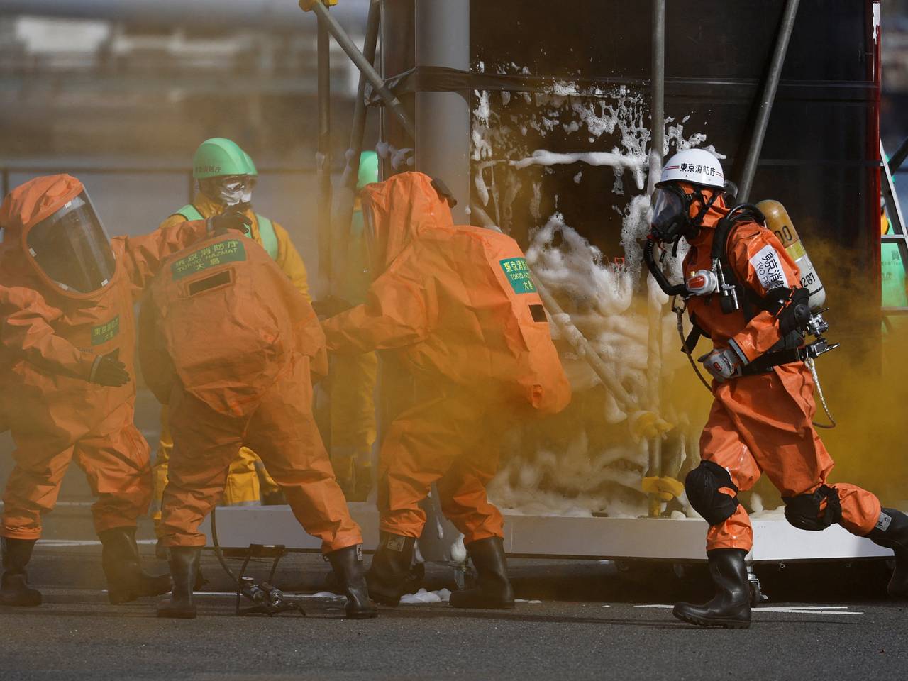 Самолет потерпел крушение и полностью сгорел вместе с пассажирами в Японии