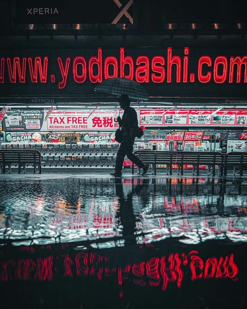 Ночь и день: потрясающие городские пейзажи из Японии Ночь и день: потрясающие городские пейзажи из Японии