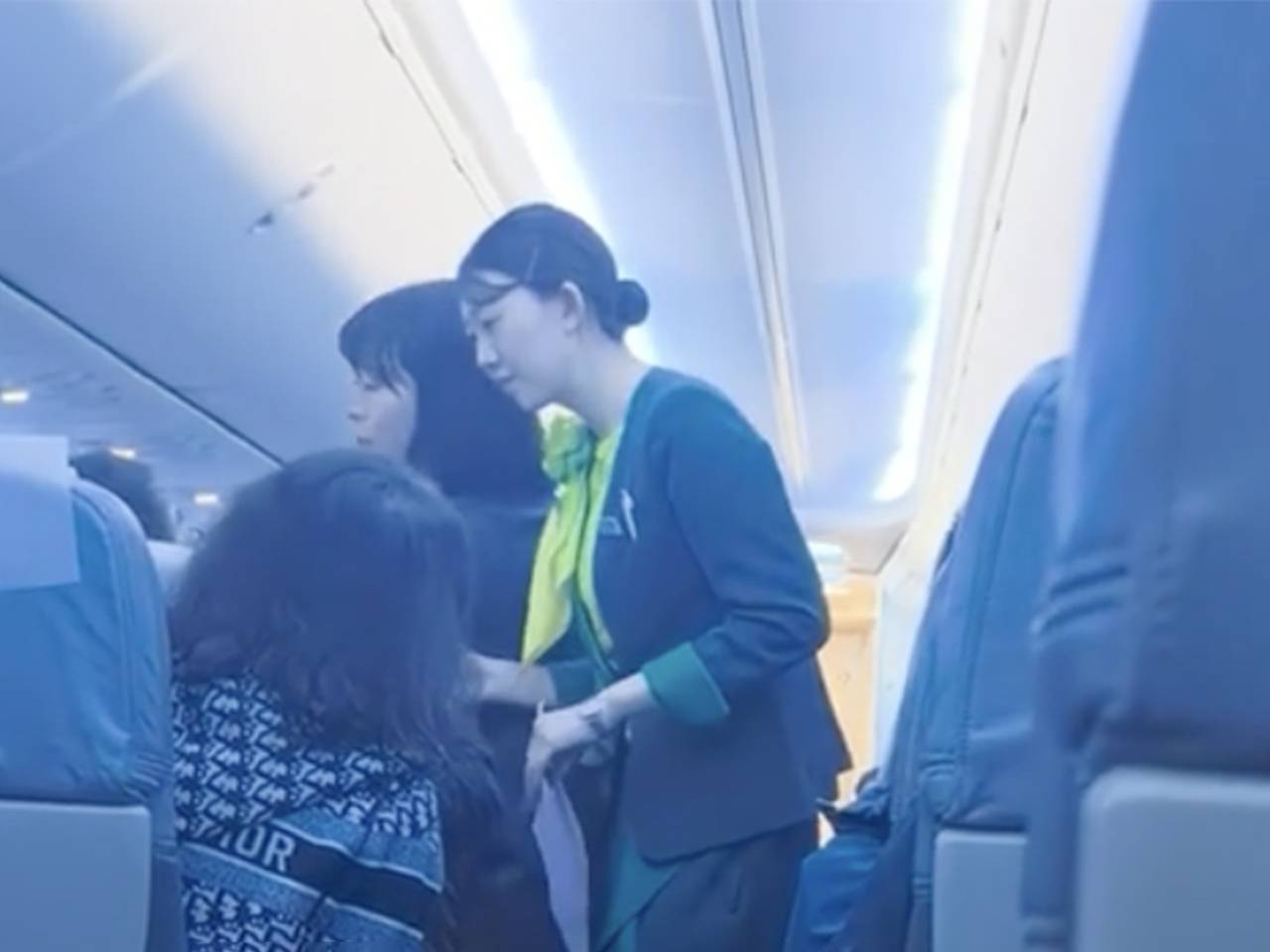 Самолет совершил экстренную посадку из-за желавшего сесть рядом с девушкой пассажира