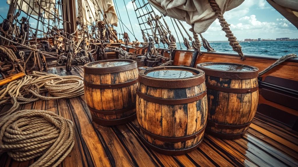 Дороже золота: почему на парусниках ром ценился меньше, чем глоток тухлой воды