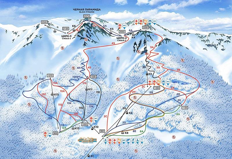 Курорты Красной Поляны 2025: трассы, особенности, обзор какой лучше Курорты Красной Поляны 2025: трассы, особенности, обзор какой лучше