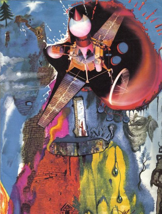 Рождественские открытки Сальвадора Дали &mdash; праздничное настроение от гения сюрреализма