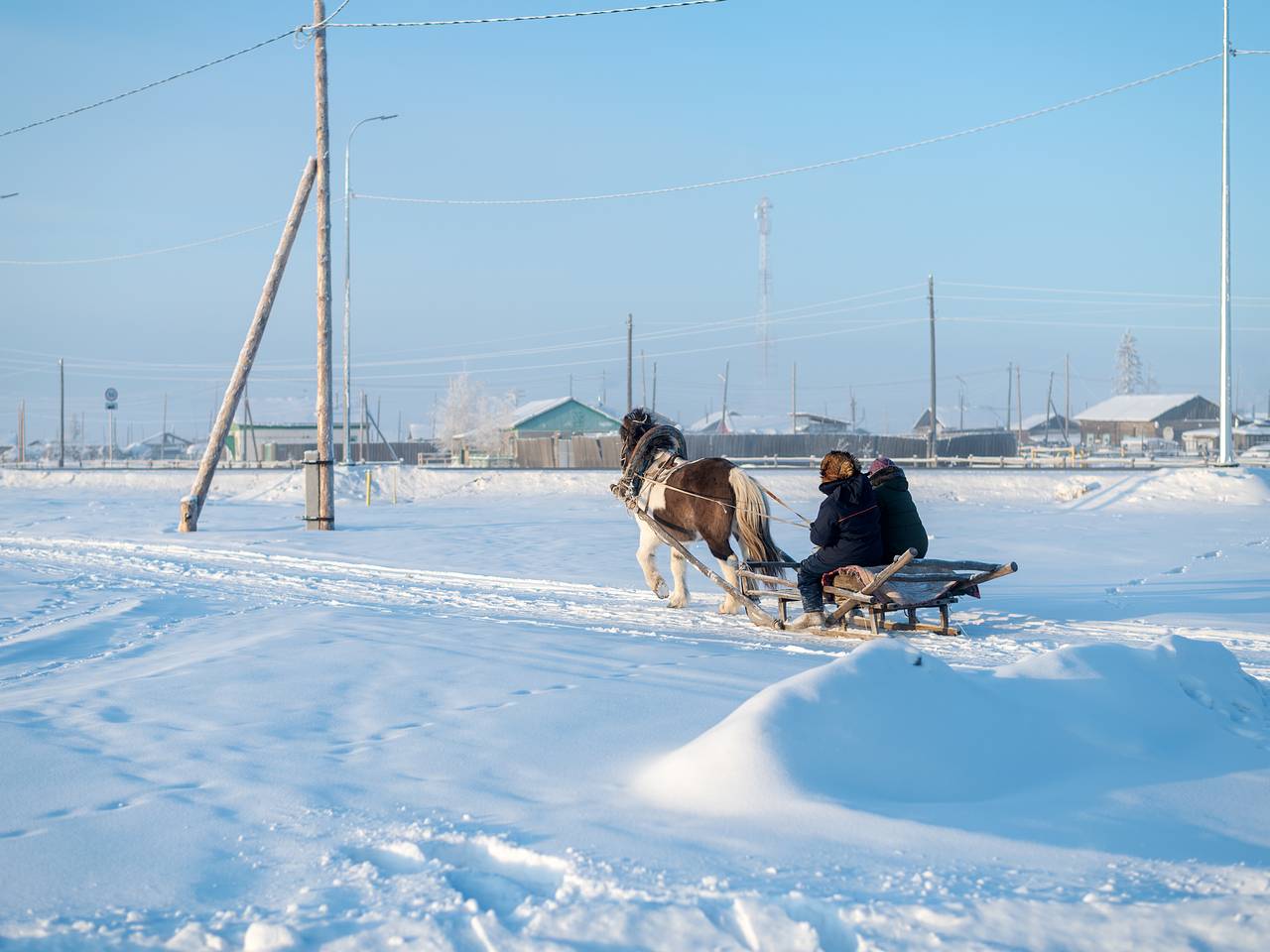 Россиянин описал село в Якутии фразой &laquo;как будто время замерзло 400 лет назад&raquo;