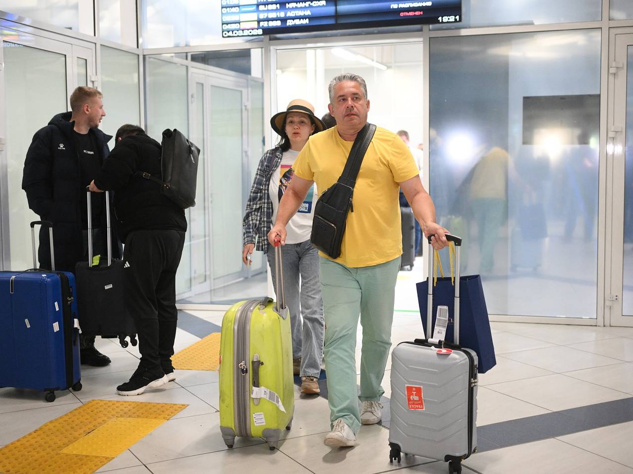 Из России вывезли всех прибывших с Ближнего Востока иностранцев