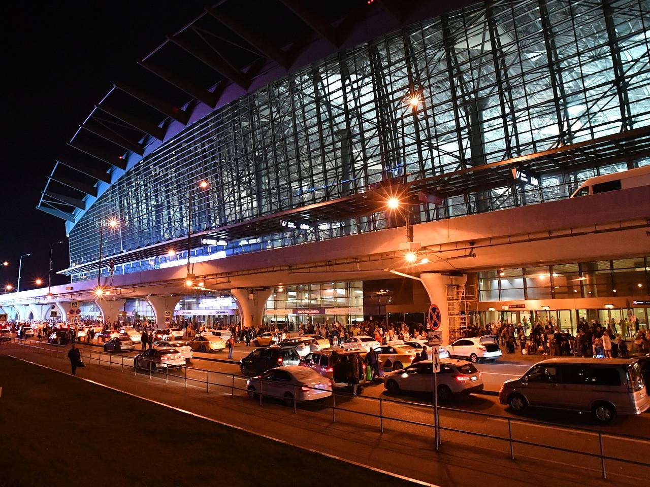 Аэропорт Москвы частично прекратил работу