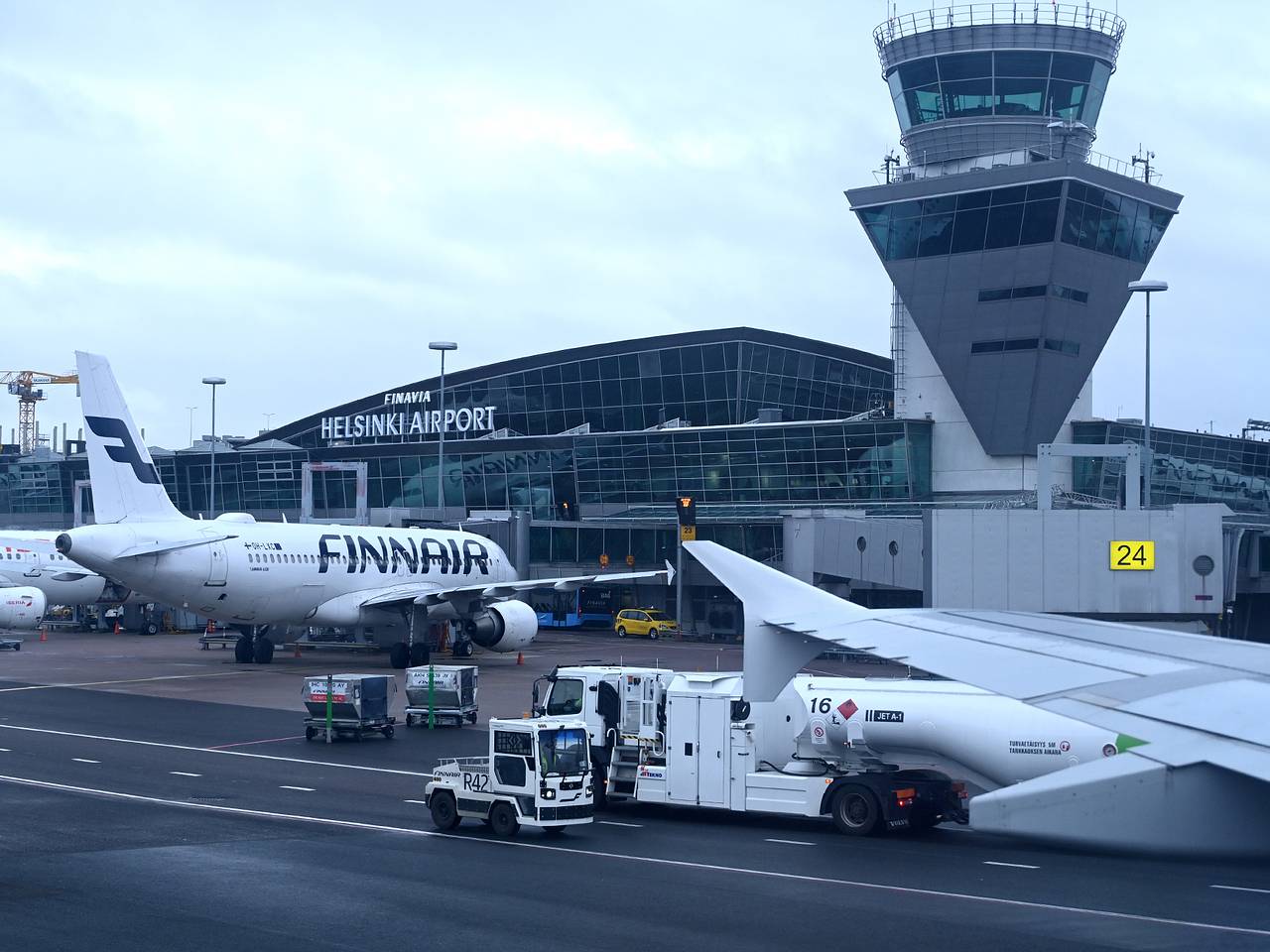 В аэропорту Хельсинки отказались комментировать ситуацию с застрявшими россиянами