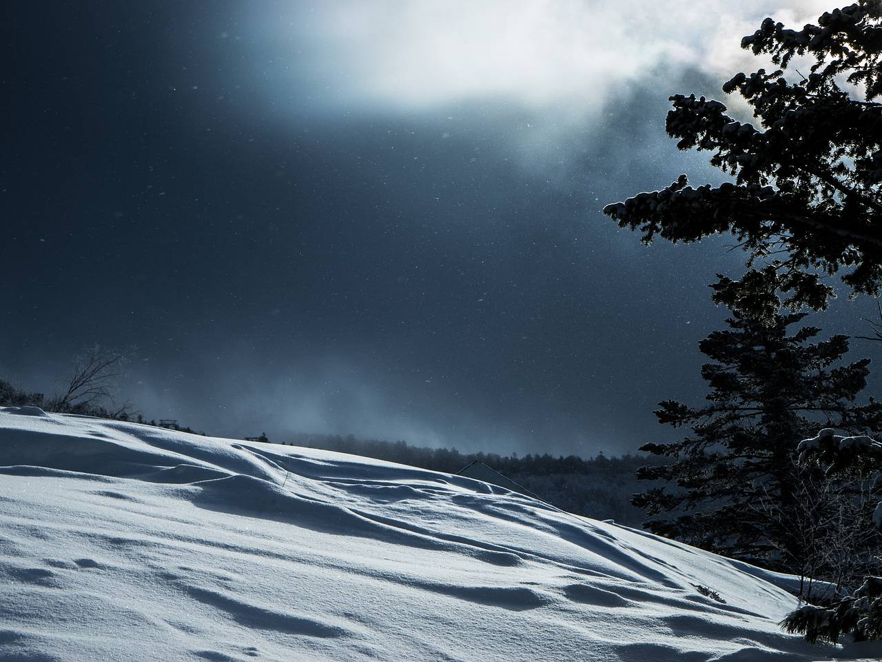 Турист был застигнут врасплох снежной бурей во время похода и не выжил