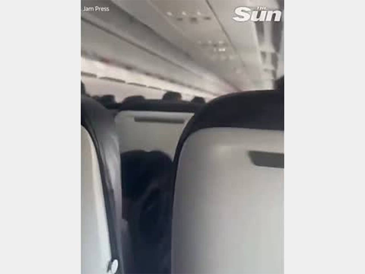 Пассажиры самолета начали кричать и плакать после неудачных посадок и попали на видео