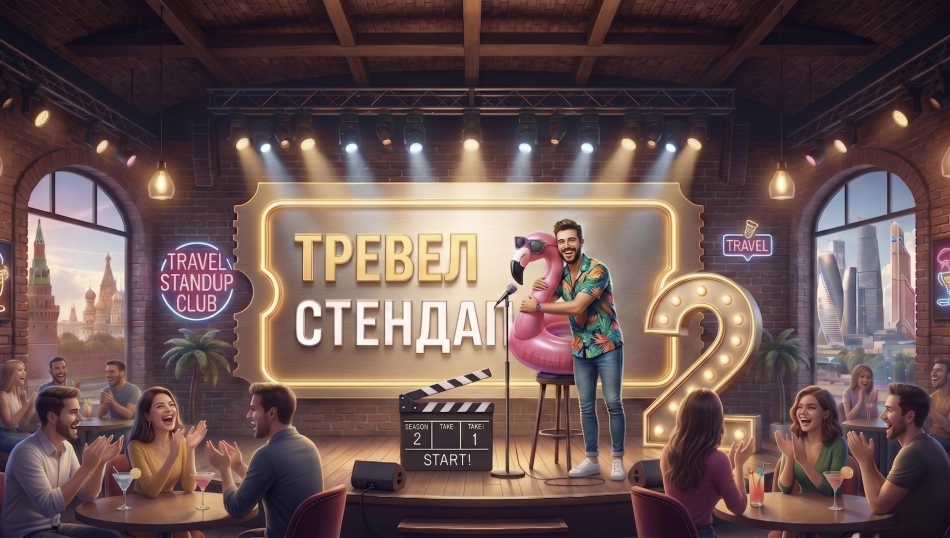 Юмор как антистресс: «Тревел Стендап» зовет в новый сезон Юмор как антистресс: «Тревел Стендап» зовет в новый сезон
