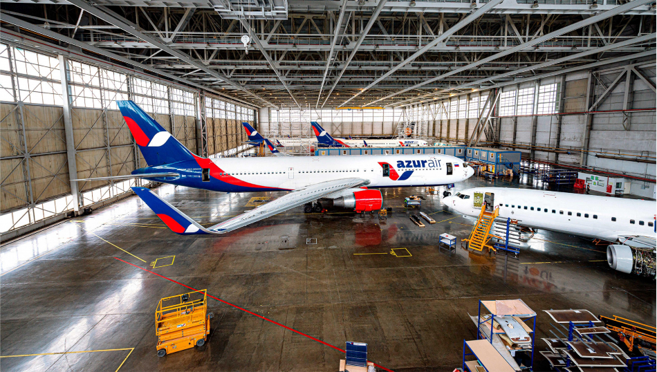 Azur Air получила право самостоятельно обслуживать двигатели Boeing 767